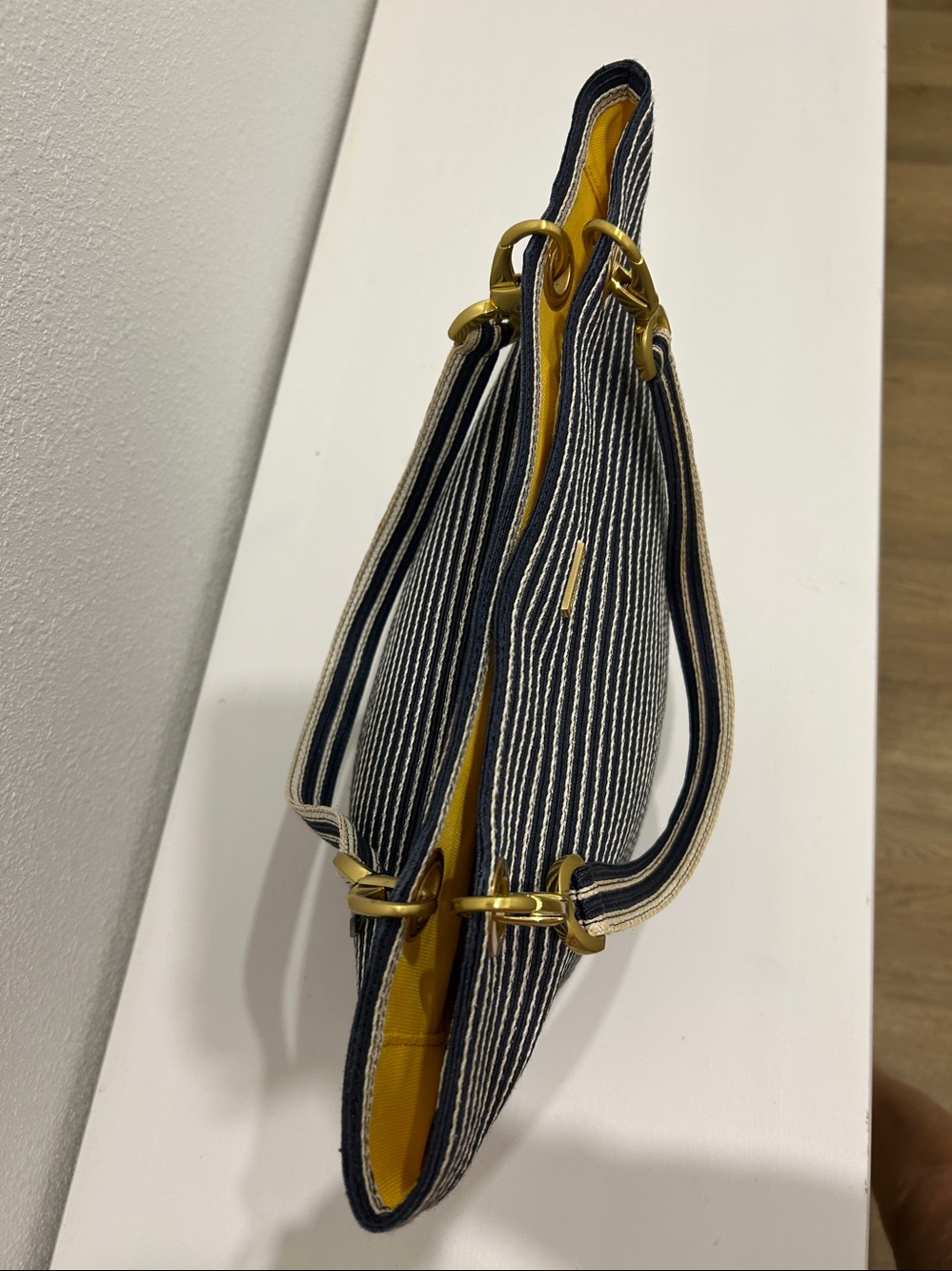 NWOT Eric Javits Straw Shoulder / Bucket  Bag - Picture 12 of 16